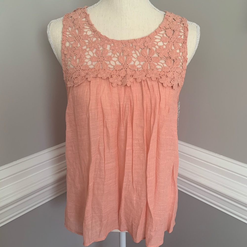 Ganji Sleeveless Top Size Small